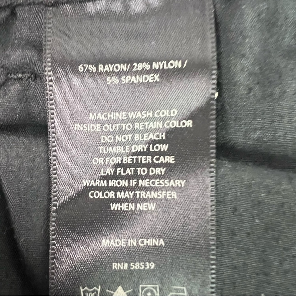 KUT From The KLOTH Women’s MIA Toothpick Skinny Jegging Pant Sz 2 Black Stretch - Picture 8 of 14